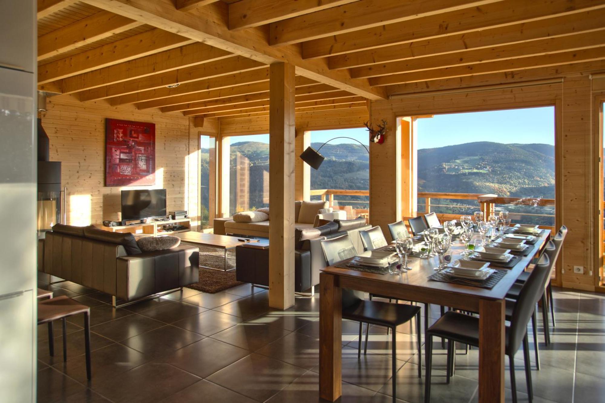 INUï, GRAND CHALET DE LUXE NEUF, SAUNA, SPA, classé 5 étoiles Metzeral Extérieur photo