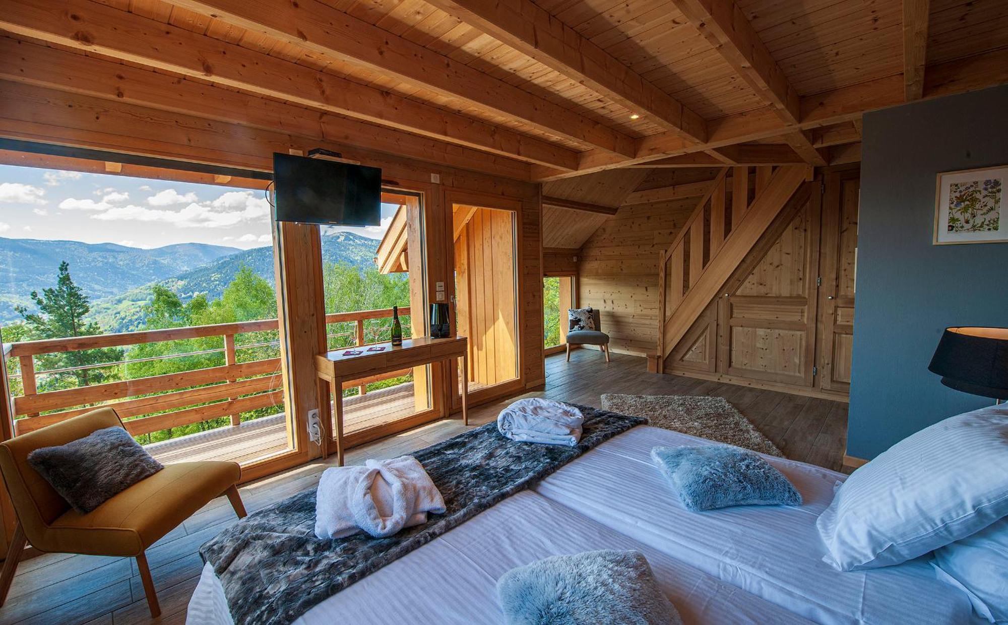 INUï, GRAND CHALET DE LUXE NEUF, SAUNA, SPA, classé 5 étoiles Metzeral Extérieur photo